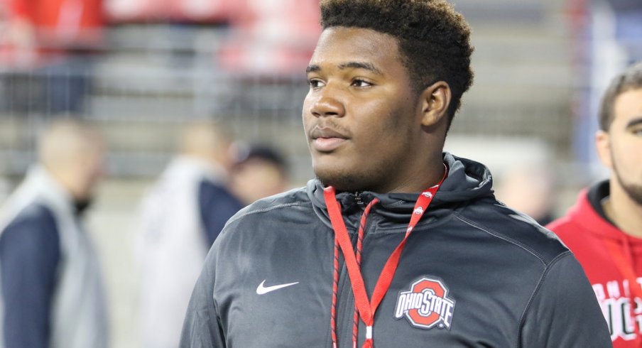 Jerron Cage at the 2016 Nebraska game.