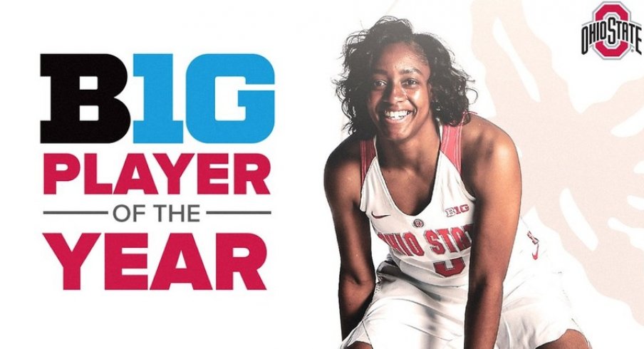 Kelsey Mitchell named Big Ten Player of the Year for the second time.