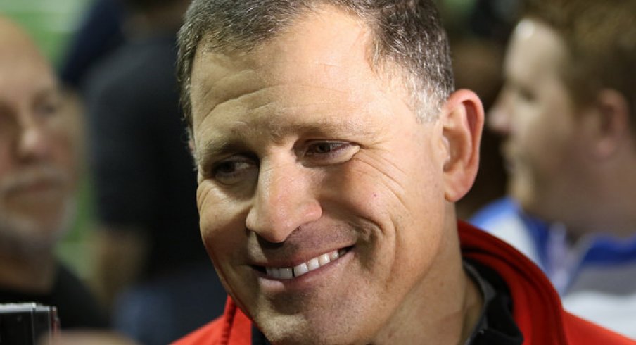 Ohio State defensive coordinator Greg Schiano.