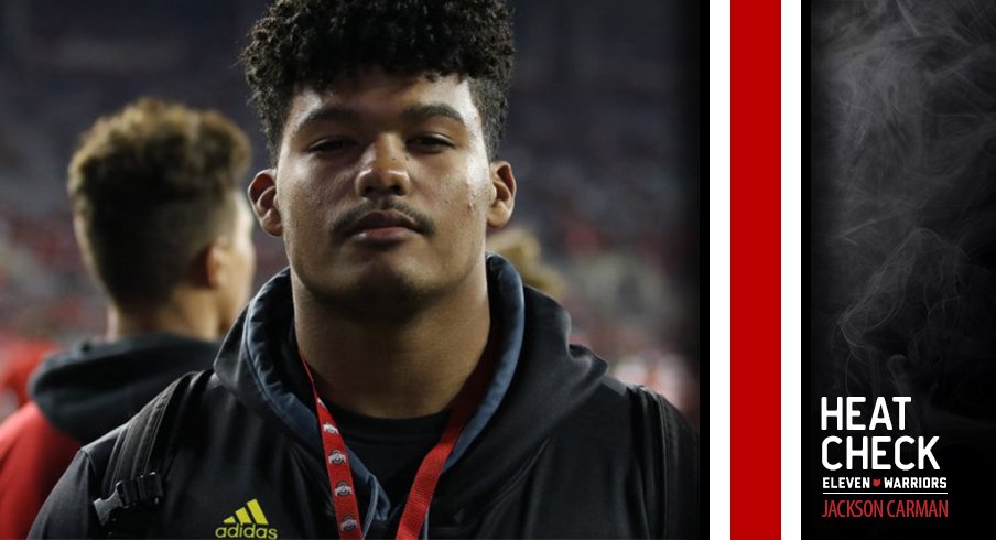 Five-star tackle Jackson Carman is Ohio State's top target for the Class of 2018.