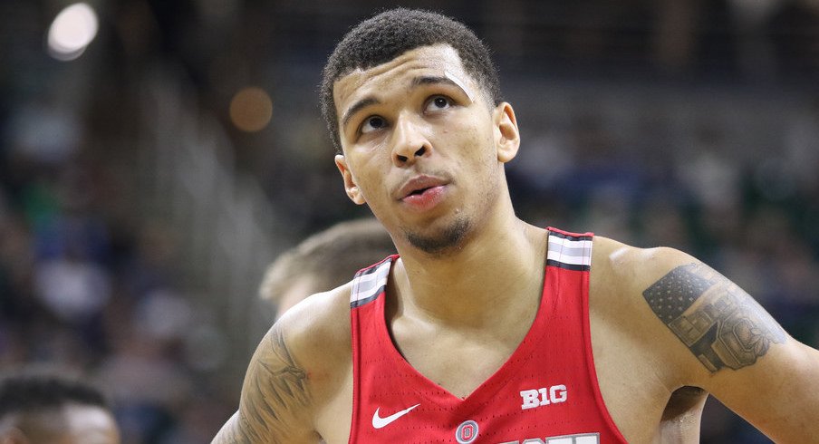 Ohio State's Marc Loving will have Senior Day on Saturday. 