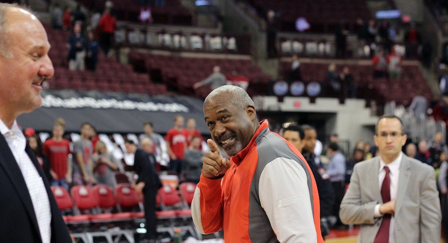 Gene Smith releases statement of support of Ohio State men's basketball coach Thad Matta.