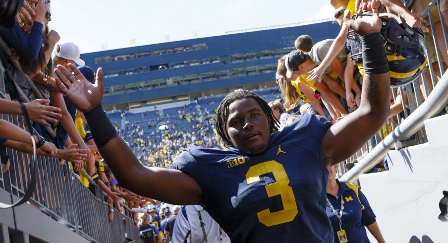 Rashan Gary is a near lock to fill one of Michigan's vacant defensive end spots.