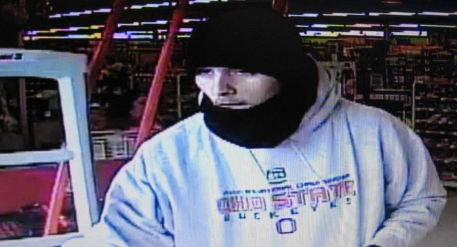 Scumbag Ohio State fan robbed a Dollar General, lol.