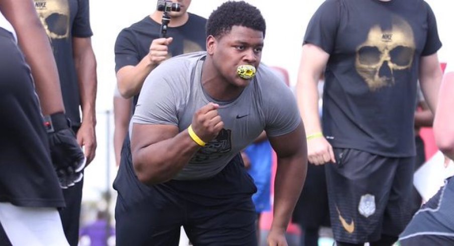 The Buckeyes are in prime position to land the country's top-rated defensive tackle.