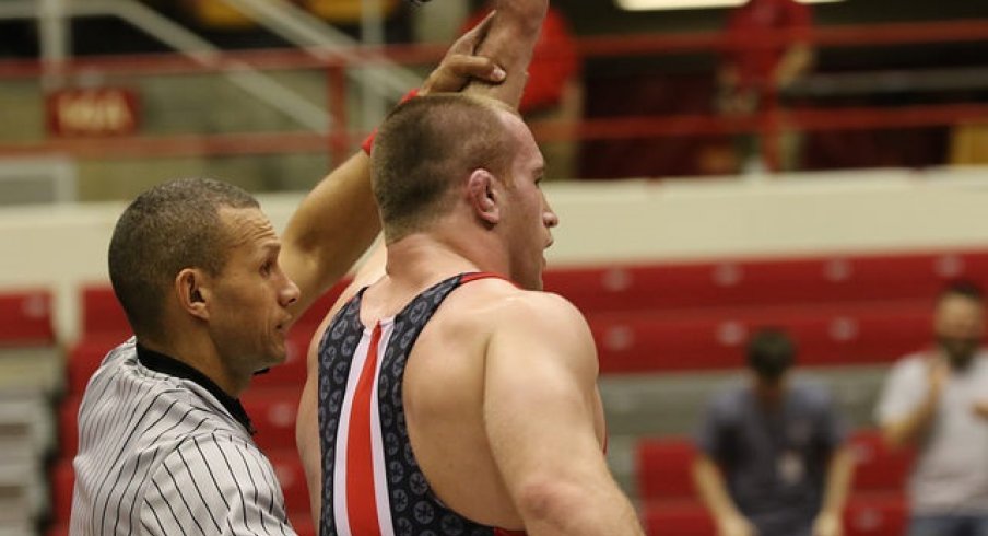 NCAA semifinalist, destroyer of worlds, Olympic Champion Kyle Snyder