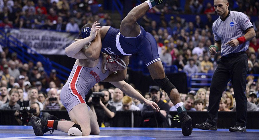 Buckeye junior Bo Jordan fell short in his bid to capture a national title.