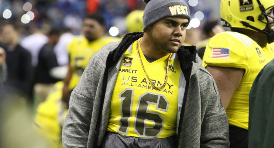 Haskell Garrett at the U.S. Army All-American Bowl