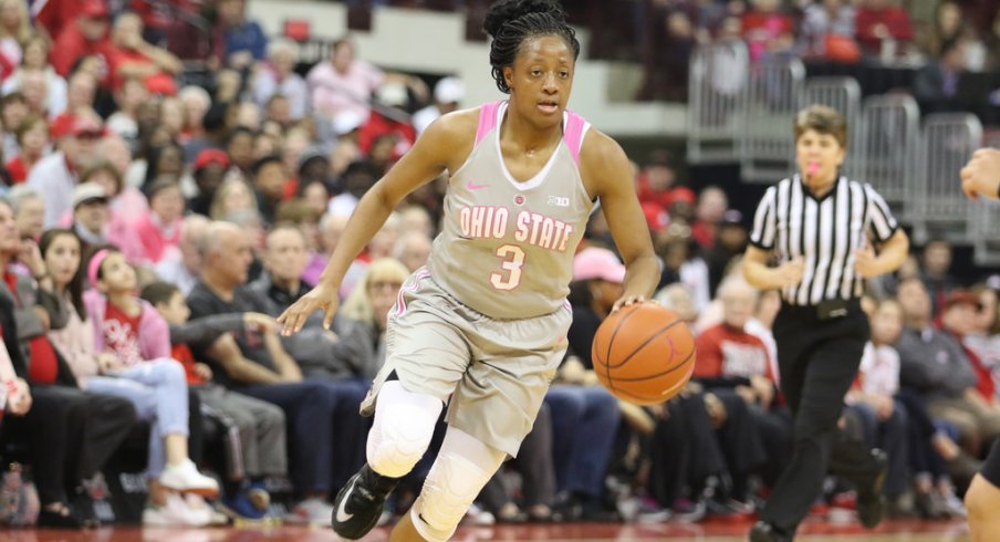 Ohio State guard Kelsey Mitchell to return for her senior season. 