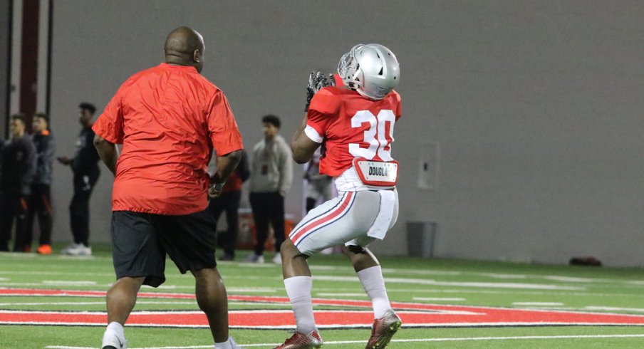 Examining Ohio State's option at punt returner and where the position stands halfway through spring.