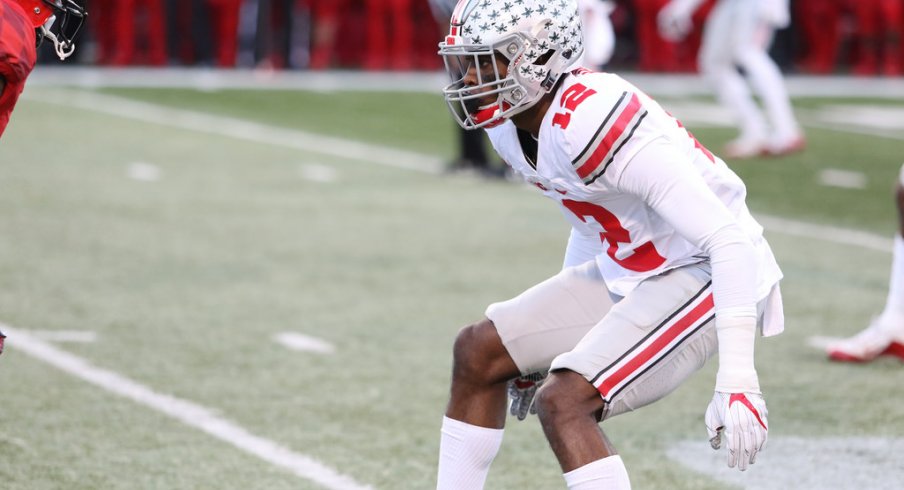 Ohio State cornerback Denzel Ward during a game last season. 