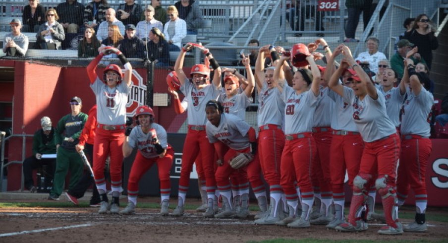 The 2017 Ohio State softball team