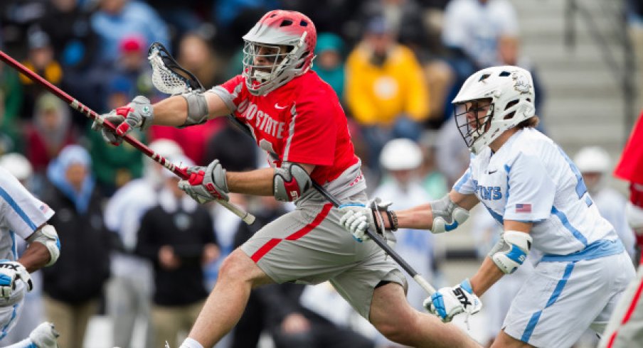No. 9 Ohio State Men's Lax earned its first B1G victory Sunday evening with a X-X win over No. 11 Johns Hopkins in the Shoe.