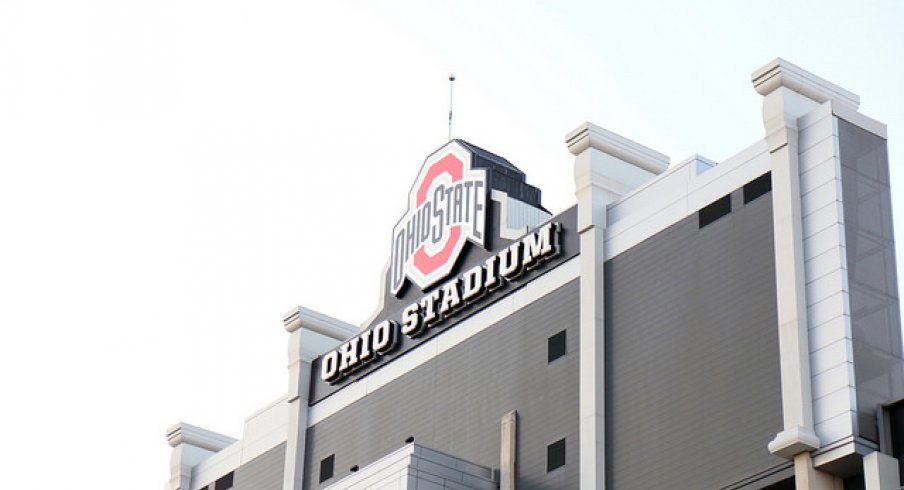 Ohio Stadium for the Ohio State spring game.