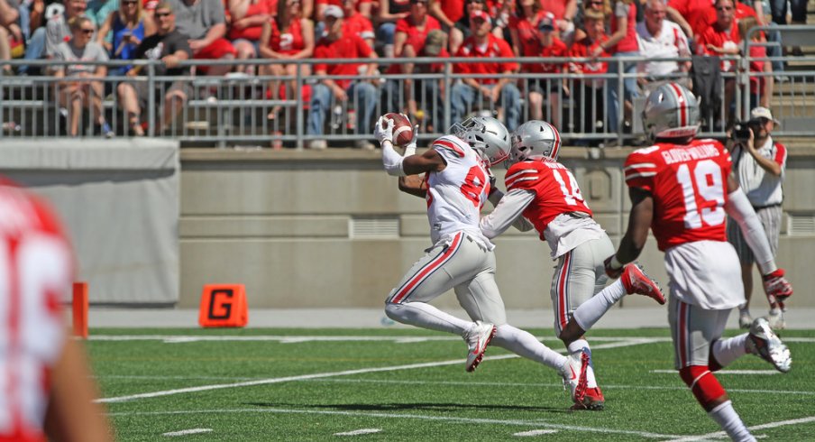 Zach Smith and three of his receivers talk about the best deep threats on Ohio State's football team.