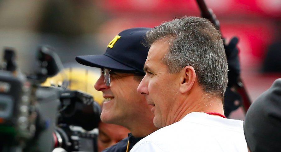 Urban Meyer and Jim Harbaugh.