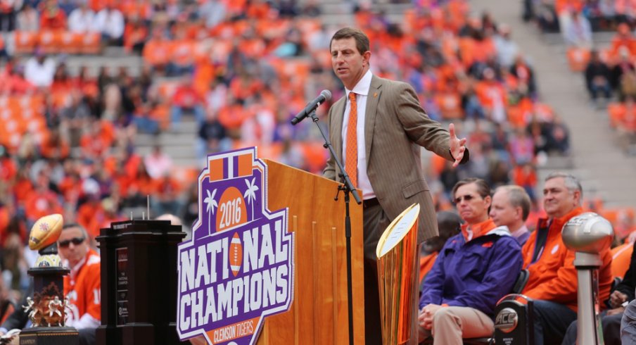 Dabo Swinney is approaching Urban Meyer and Nick Saban levels on the recruiting trail.