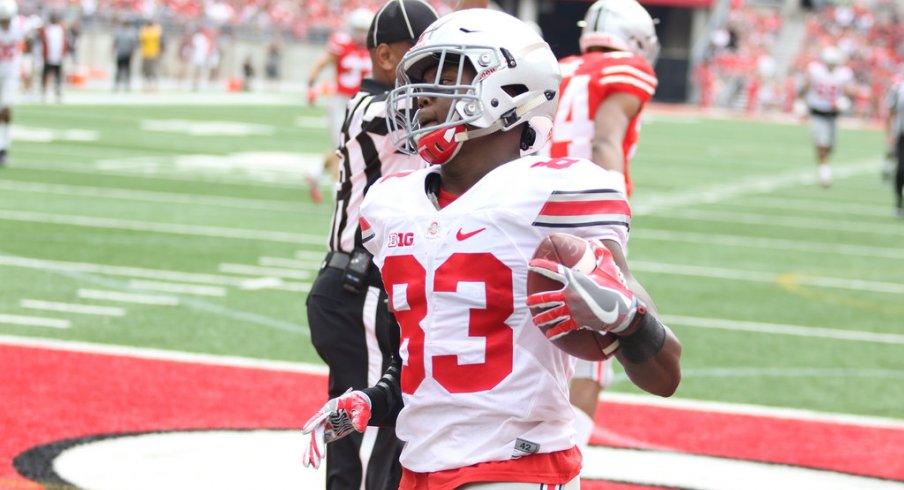 Terry McLaurin finds the end zone in Ohio State's spring game.