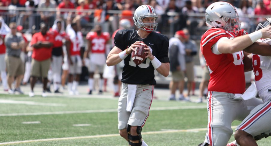 Joe Burrow and Dwayne Haskins are in for the long haul with their battle to be Ohio State's backup quarterback.