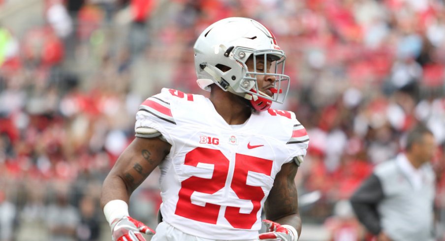 Ohio State running back Mike Weber during the spring game.