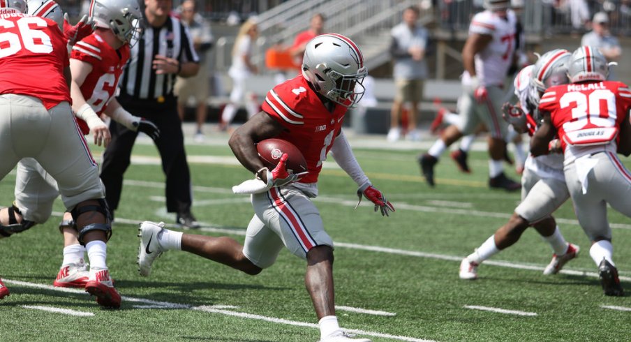 Ohio State wide receiver Johnnie Dixon.