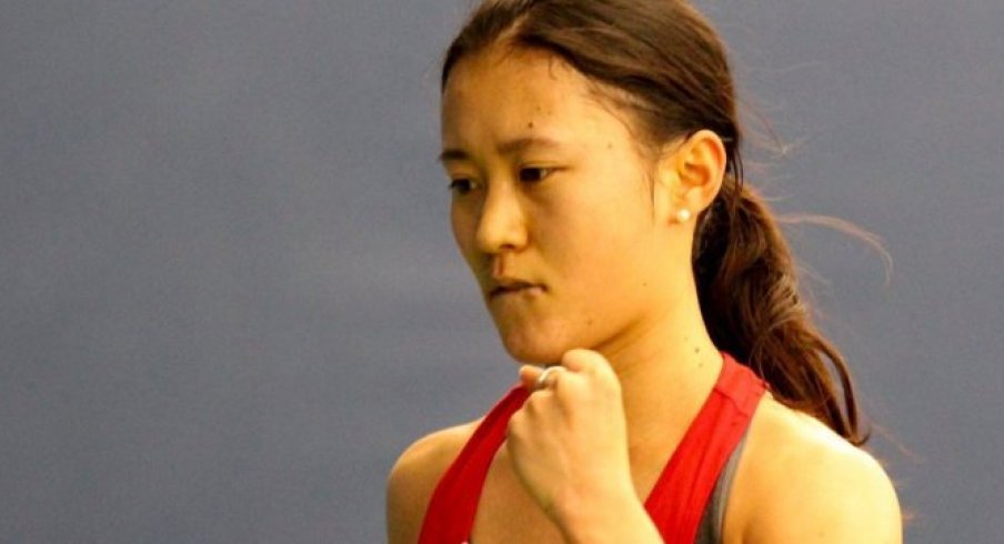 Ohio State Women's Tennis' Miho Kowase.