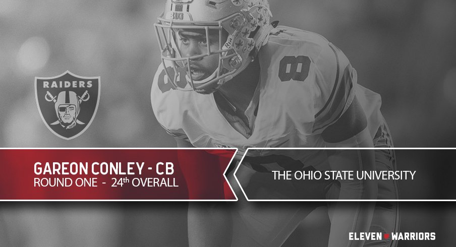 Gareon Conley drafted by Oakland.