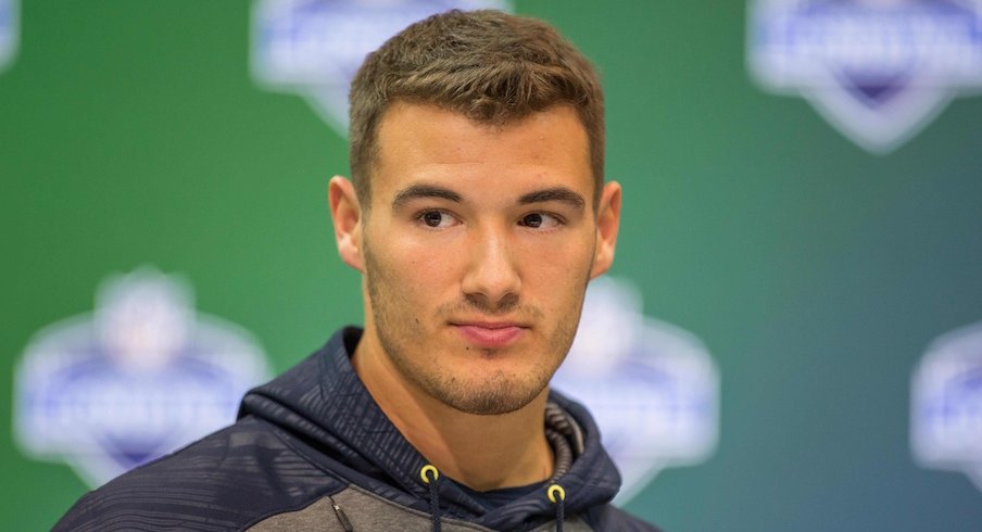 Mitchell Trubisky taken by the Chicago Bears.