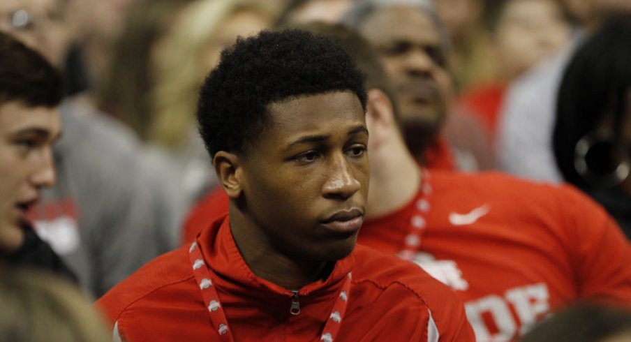 Amir Riep at Ohio State's 2016 junior day.