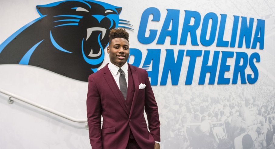 New Carolina Panther Curtis Samuel signs rookie contract.
