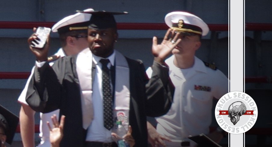 Cardale Jones graduates for the May 12th 2017 Skull Session