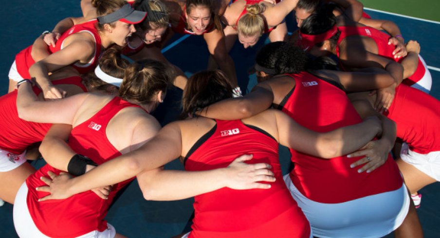 No. 3 seeded Ohio State women's tennis team opened its NCAA tournament campaign Saturday afternoon with a 4-0 thrashing of the Buffalo Bulls in Columbus.