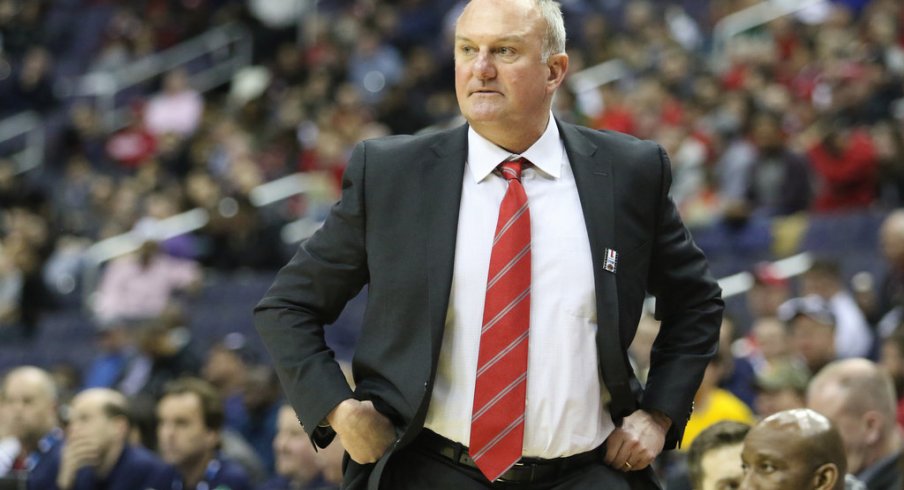 Ohio State head coach Thad Matta