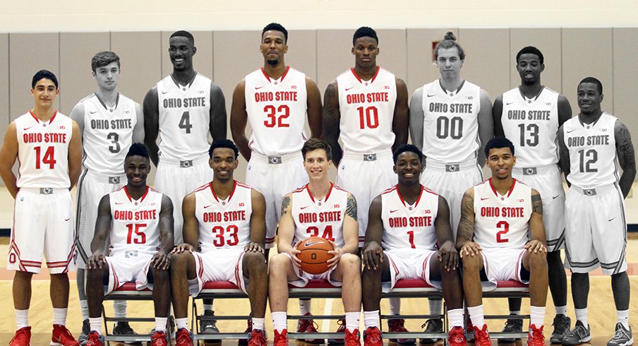 Ohio State's 2015-16 team photo.