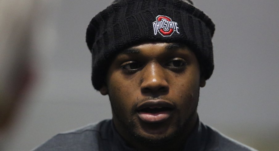 Baron Browning during National Signing Day.