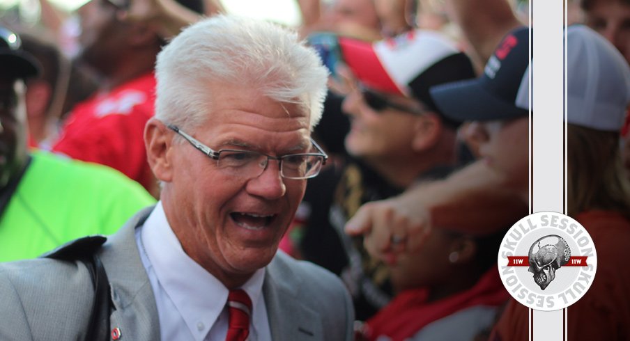 Kerry Coombs thanks God it's Friday for the May 19 2017 Skull Session