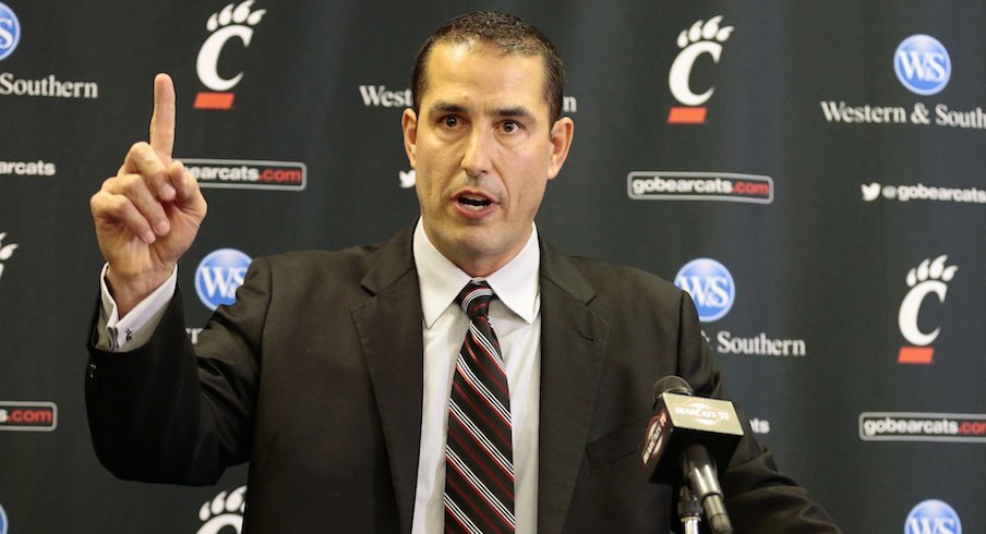 Cincinnati head coach Luke Fickell is the former Ohio State defensive coordinator.