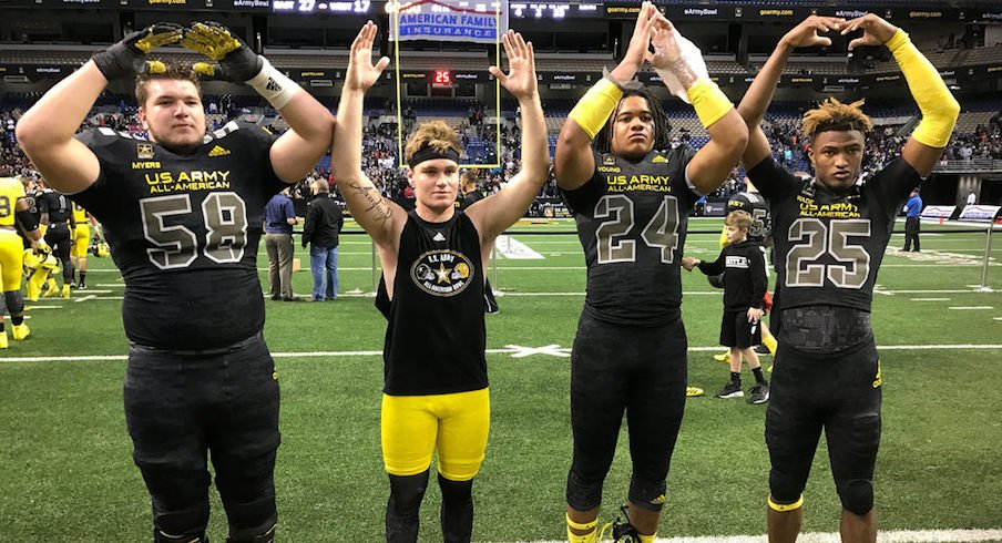 Jersey numbers for Ohio State's 2017 recruiting class.