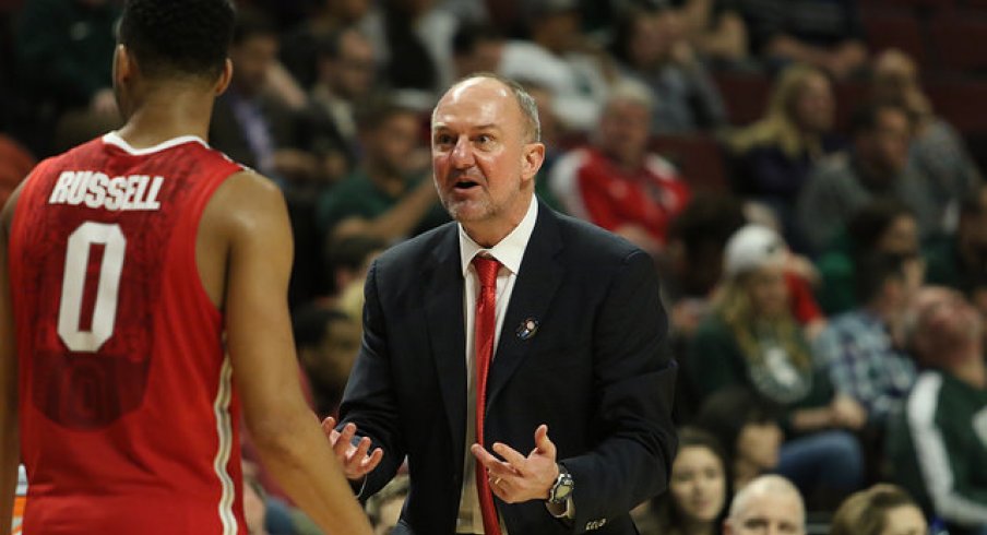 D'Angelo Russell and Thad Matta.