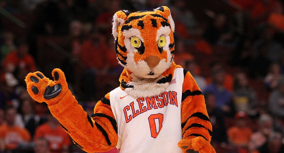 Clemson's wack-ass mascot.