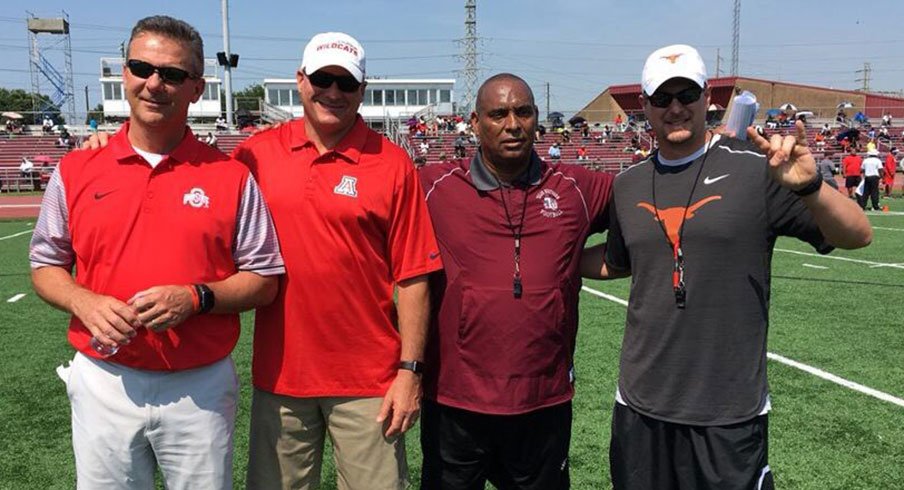 Urban Meyer, Rich Rodriguez, Michael Haywood and Tom Herman