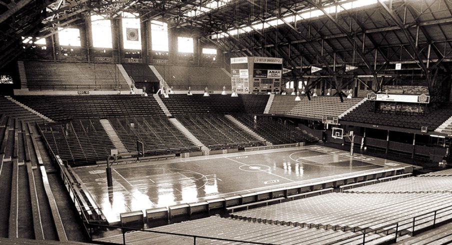 Hinkle Fieldhouse: Like the Schott, only, you know, good and stuff. 
