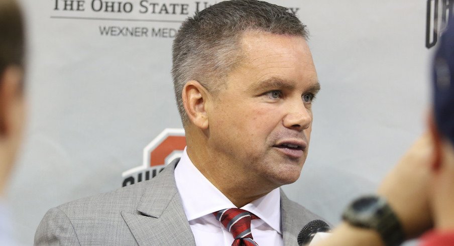 Chris Holtmann's Friday meeting with his new Ohio State players.