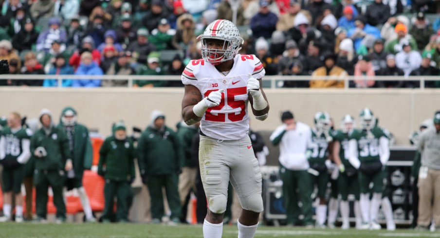 Mike Weber returns from solid 2016, and is hungry for more in his second season in the Buckeyes' backfield.