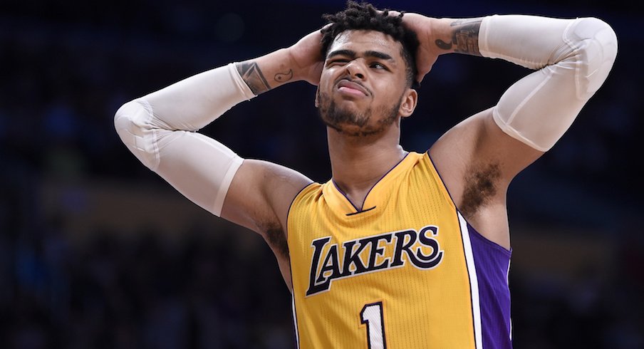 Magic Johnson reveals he traded D'Angelo Russell because he lacked leadership qualities.
