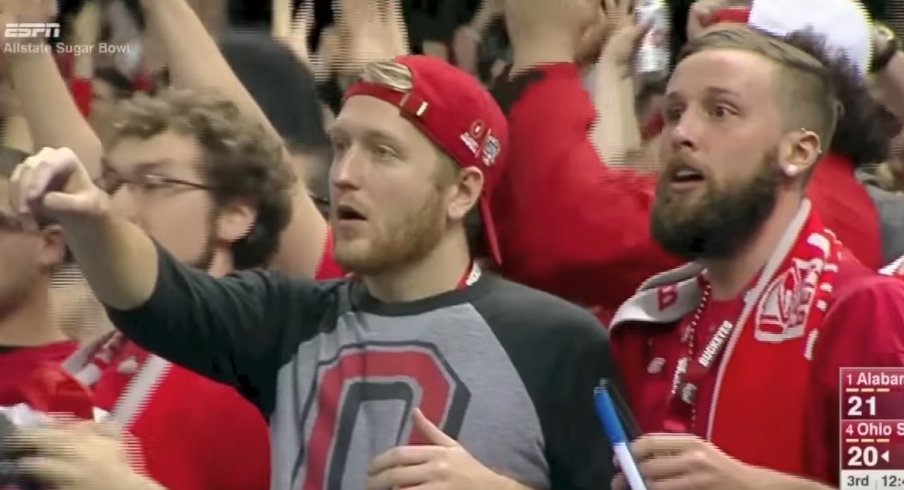 Mike and Josh, two Ohio State fans