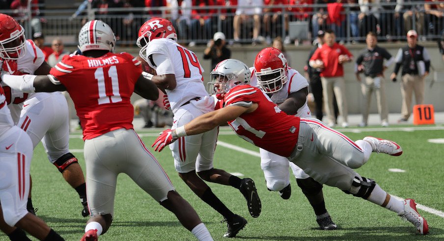 Jalyn Holmes and Nick Bosa are members of Ohio State's loaded defensive line.