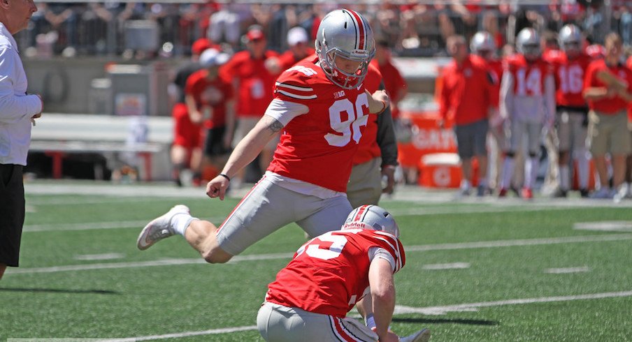 Sean Nuernberger looks to be Ohio State's top kicker heading into 2017.