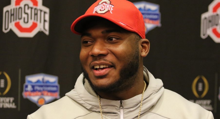 Tyquan Lewis is one of three Ohio State student-athletes attending this year's Big Ten Media Days.