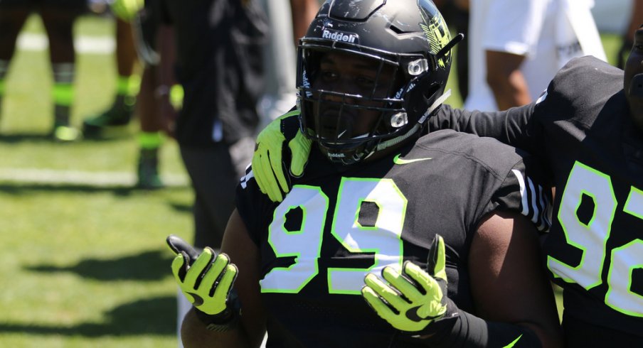 American Heritage defensive tackle Nesta Silvera is high up on Larry Johnson's 2018 wish list.